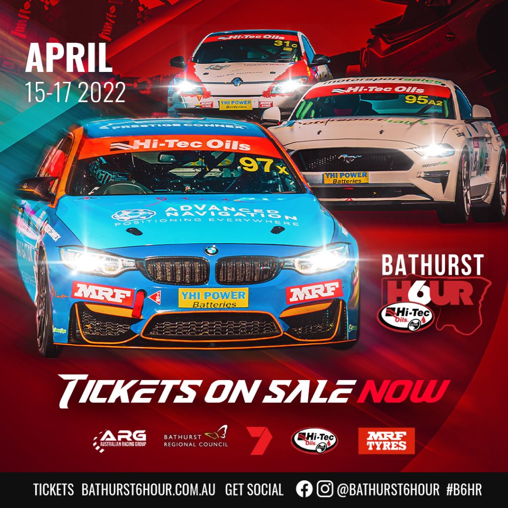 Bathurst 6 Hour tickets, camping on sale now SpeedSeries