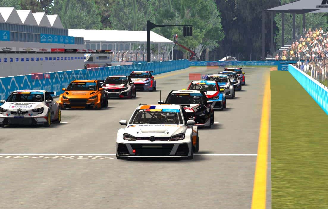 Chelsea Angelo wins TCR Australia SimRacing Series race in Adelaide ...